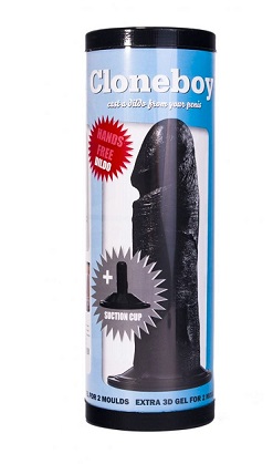 Cloneboy, kit de moulage pénis gode ventouse noir