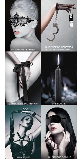Initiation fetish dream, coffret bdsm soft