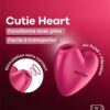 Satisfyer cutie heart - stimulateur clitoridien