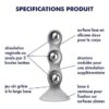 Satisfyer triple ball-r - gode à boules lestées