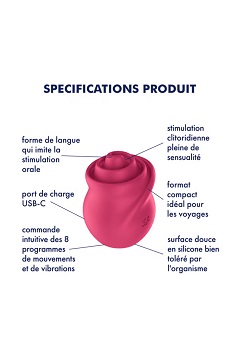 Tongue expert - vibromasseur rabbit avec langue