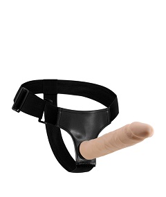Mildred - strap-on et gode squelette (21cm)