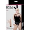 Mildred - strap-on et gode squelette (21cm)