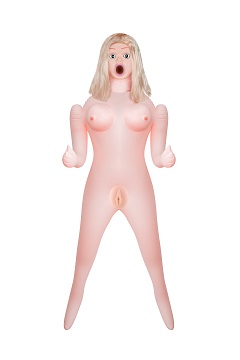 24 Poupée gonflable pretty blonde 3 orifices