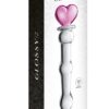 25 Glossy toys n°21, gode en verre cœur 20cm