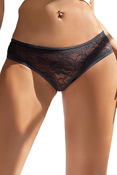 Culotte ouverte dentelle