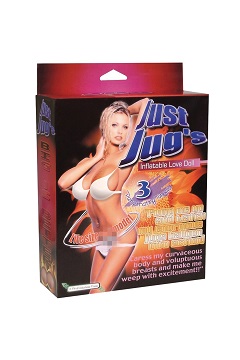 Just jug's, poupée gonflable 3 orifices