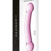 30 Glossy toys n°7, double gode en verre rose 22,5cm