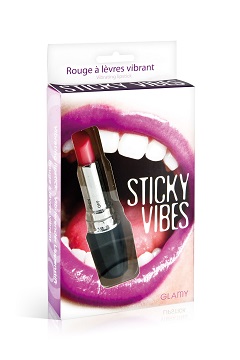 Sricky vibes noir, rouge à lèvres vibrant