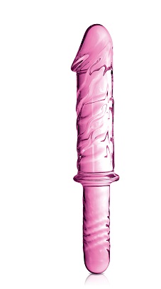 Glossy toys n°12, gode réaliste en verre