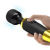 Power wand, vibromasseur wand noir et or