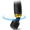 Power wand, vibromasseur wand noir et or