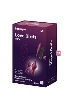 Satisfyer love birds boules de geisha vibrantes