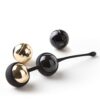 Danaë kegel balls, set de boules de geisha noir et or