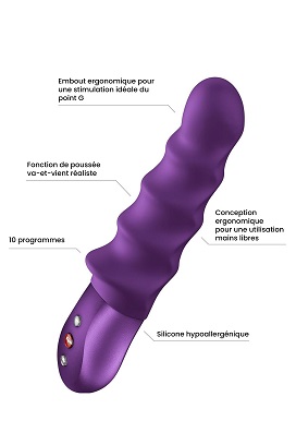 Stronic surf - vibromasseur va-et-vient pulsateur