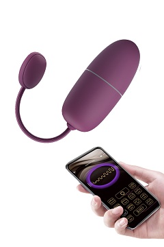 Oeuf vibrant connecté nymp