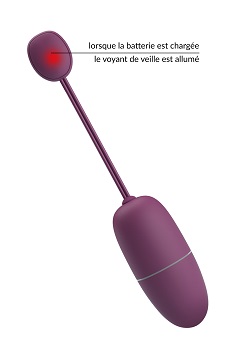 Oeuf vibrant connecté nymp