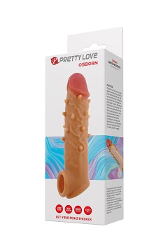 Osborn, gaine à penis réaliste avec ballstrap