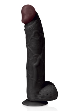 The prodigy, gode ventouse réaliste noir 32cm