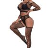 Un ensemble femme résille