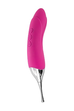 Accuracy, vibromasseur et stimulateur de clitoris 2 en 1 rose