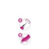 Accuracy, vibromasseur et stimulateur de clitoris 2 en 1 rose