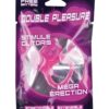 Double pleasure, cockring vibrant