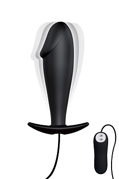 78 Plug anal vibrant pénis télécommandé