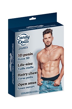 Poupée gonflable homme james