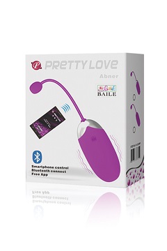 Abner, œuf vibrant silicone connecté