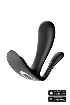 Top secret +, vibromasseur point g et anal connecté