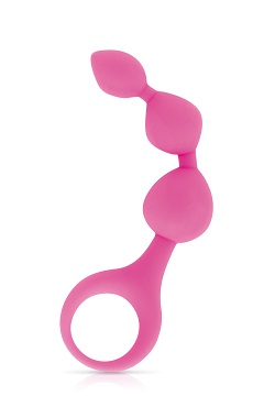 83 Love pacifier, chapelet anal 3 boules silicone