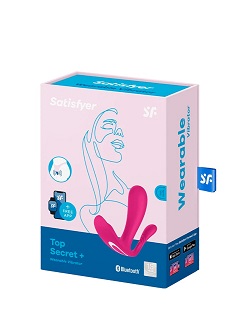 Top secret +, vibromasseur point g et anal connecté