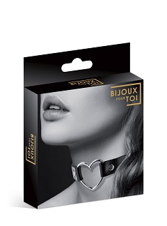 Collier ras de cou fetish cœur
