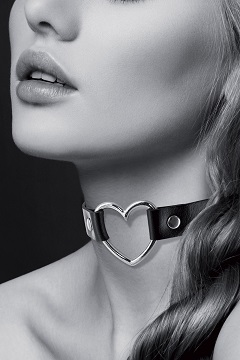 Collier ras de cou fetish cœur