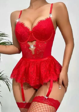 13 Ensemble de lingerie sexy en dentelle
