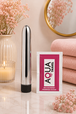 Vibromasseur Classique Argenté