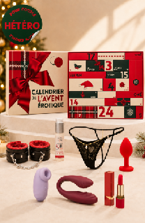 Calendrier de l’Avent érotique 24 surprises pour couple hétéro