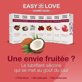 Gel lubrifiant sans parfum à base de silicone,